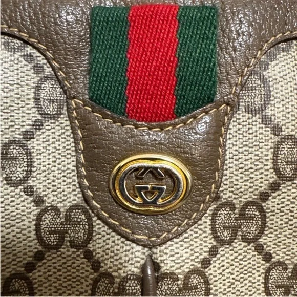 Gucci Beige and Brown Crossbody Bag - Picture 3 of 11